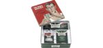 Proraso Shaving Kit - Vintage Gino Tin - Refreshing Pre Shave Cream, Shaving Cream & After Shave Balm for All Beard Types - Premium Italian Gift Set for Men in Collectable Tin