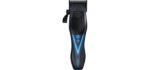 Wahl Professional Vapor Switch Cordless Hair Clippers | Dual-Speed Clipper, F32 Drift Adjustable Balding Blade, Easy-to-Use Taper Lever, LED Status Light - Model 3028866